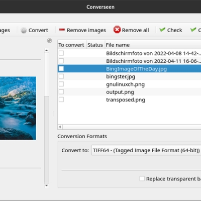 converseen jetzt auch als flatpak