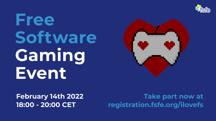 spiele mit beim "i love free software day"
