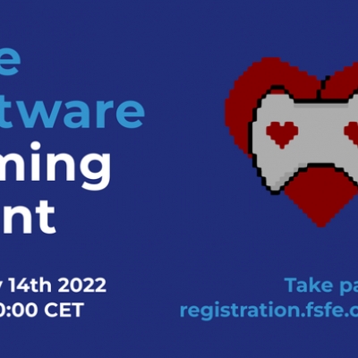 spiele mit beim "i love free software day"