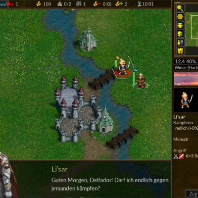 floss-game highlight: the battle for wesnoth, legendäre fantasiestrategie