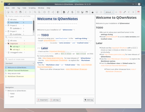 qownnotes in version 21.1.1 erschienen