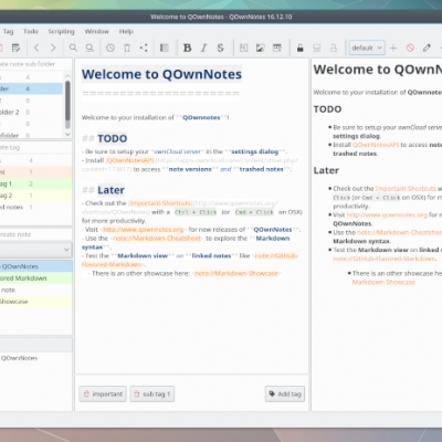qownnotes in version 21.1.1 erschienen