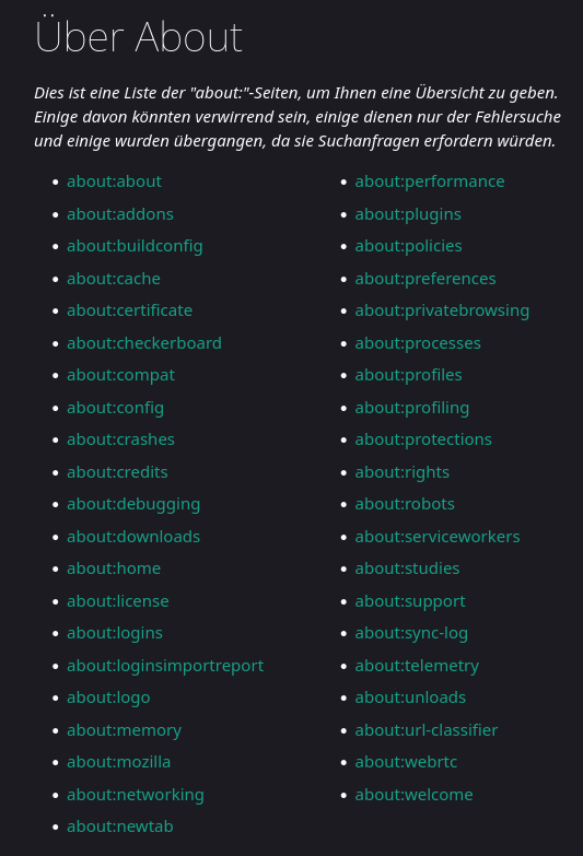 about firefox