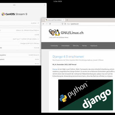 centos stream 9 vorgestellt