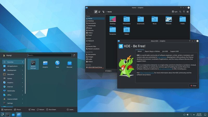 kde plasma bringt grosses update auf 5.22