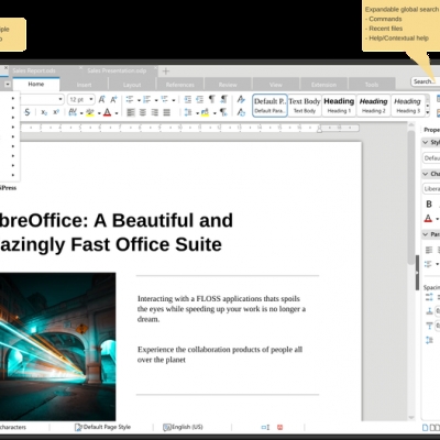 libreoffice 8.0 im neuen kleid