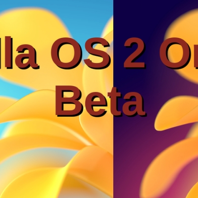 vanilla os 2 orchid beta ist da