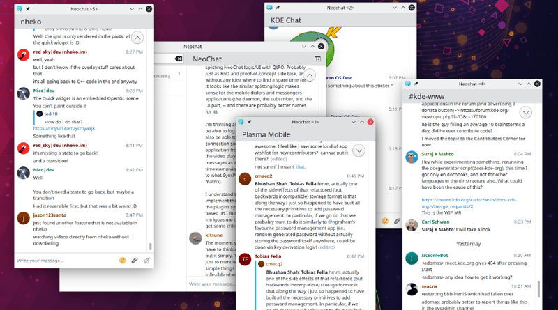 neochat 1.1 bringt sticker und mehr