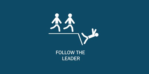 don't follow the leader