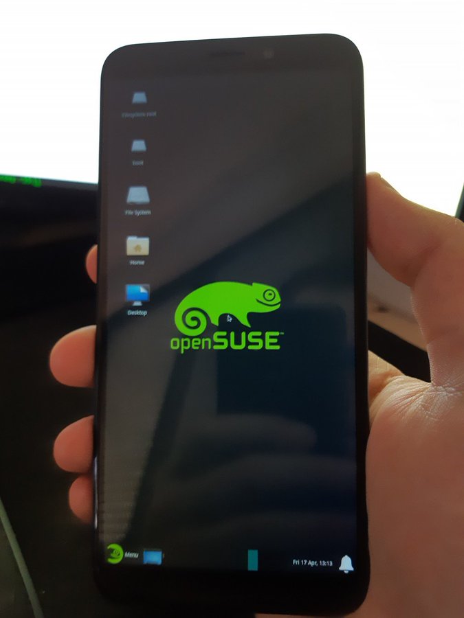 opensuse auf dem pinephone