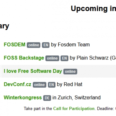 foss events