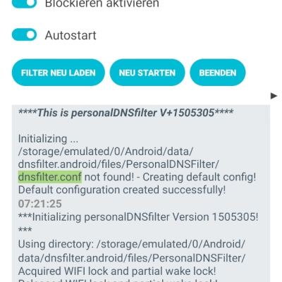 android adblocking mit personaldnsfilter