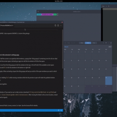 gnome: tiling-assistant