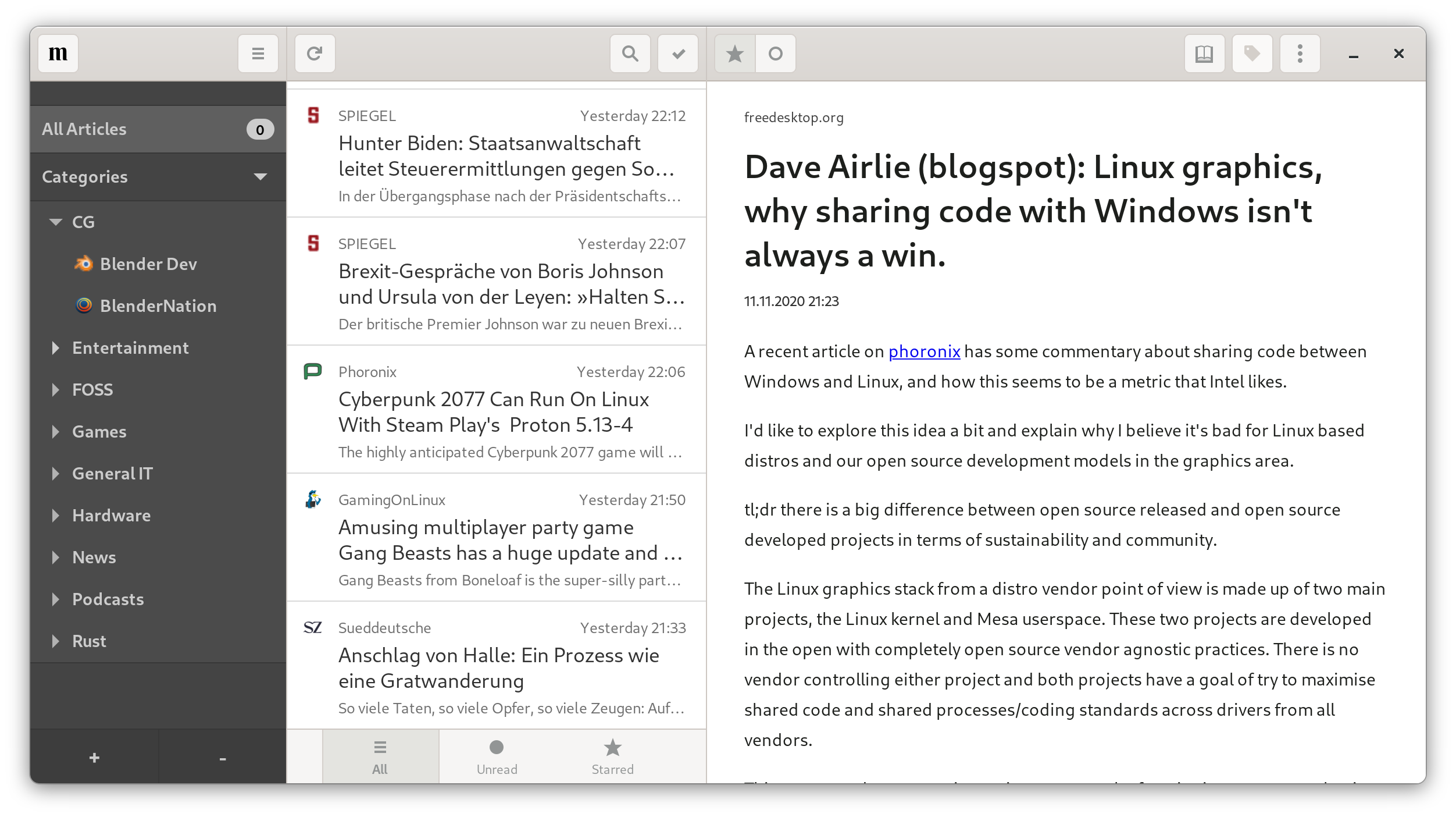 aus feedreader wird newsflash