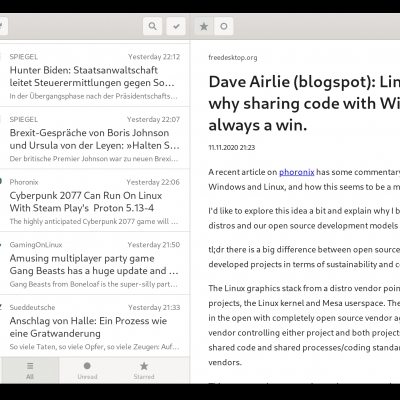 aus feedreader wird newsflash