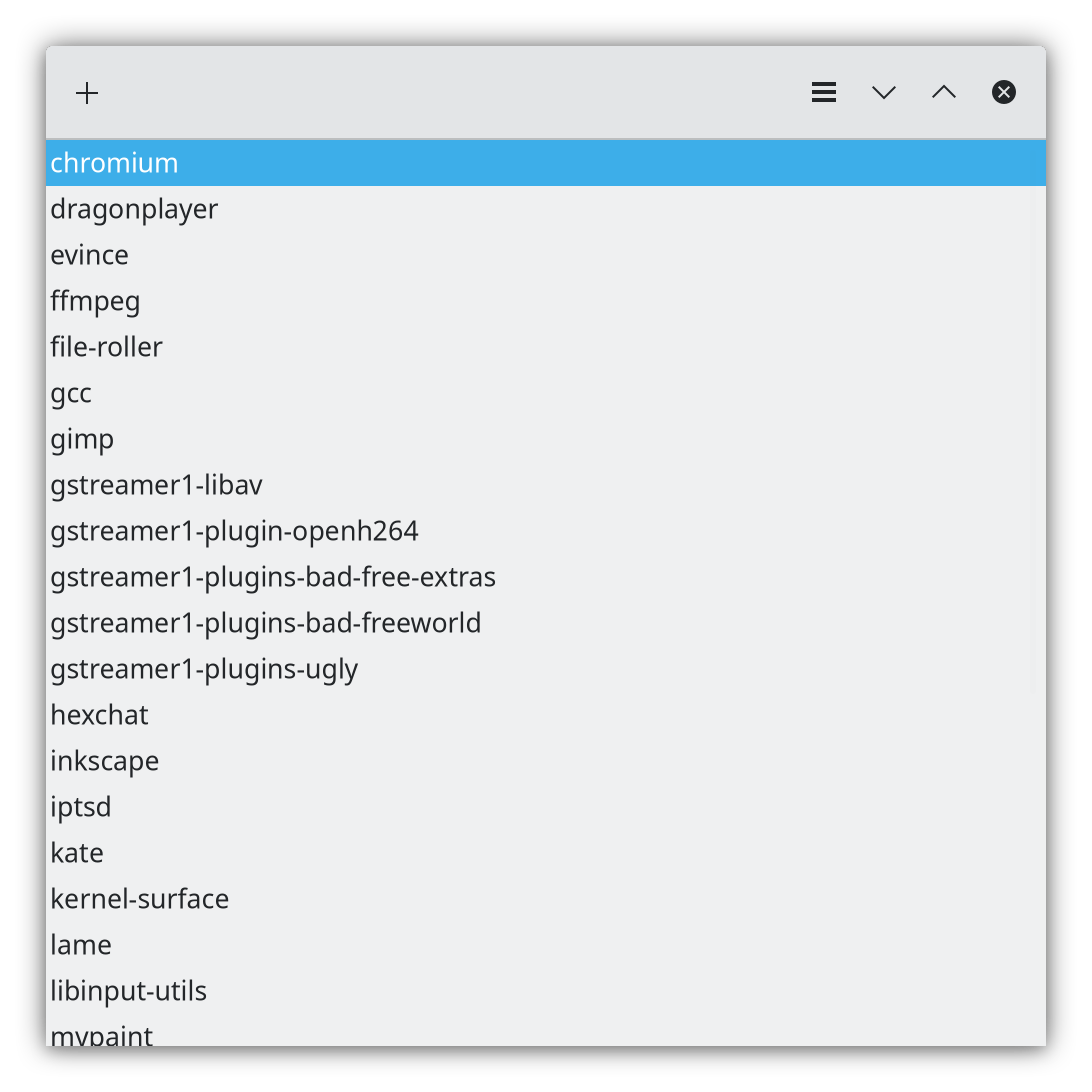 rpm ostree gui