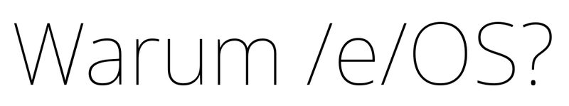 zum wochenende: liebe e-foundation