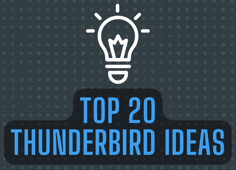 thunderbird sammelt ideen der community