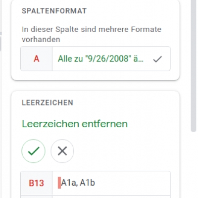 intelligente bereinigung von tabellen mit openrefine
