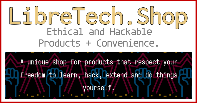 libretechshop bietet freie hardware